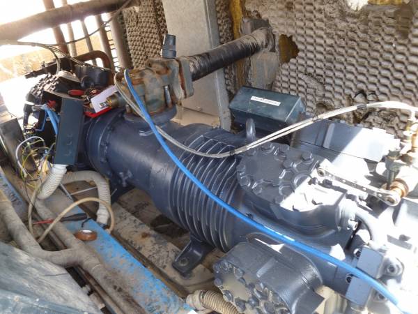 Compressore tandem impianto refrigerazione acqqua